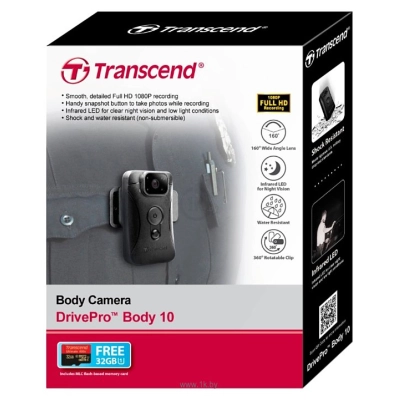 Transcend DrivePro Body 10