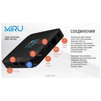 Miru TX6 Mini 2/16 Gb