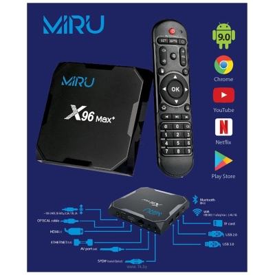 Miru X96 Max+ 4/32 Gb